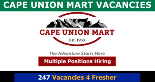 Cape Union Mart Vacancies