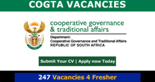 COGTA Vacancies