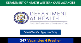 Department of Health Western Cape Vacancies