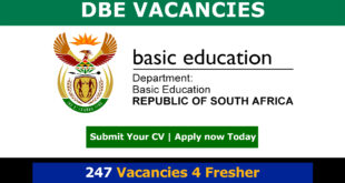 DBE Vacancies