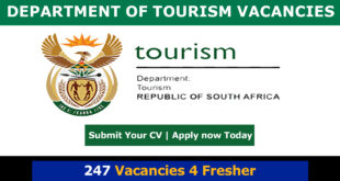 Department of Tourism Vacancies