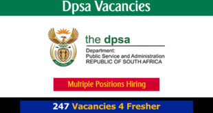 DPSA Vacancies
