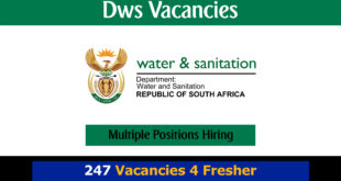 DWS Vacancies