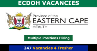 ECDOH Vacancies