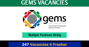 Gems Vacancies