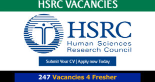 HSRC Vacancies