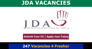 JDA Vacancies