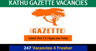 Kathu Gazette Vacancies