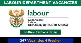 Labour Department Vacancies
