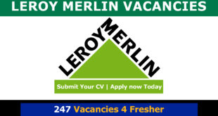 Leroy Merlin Vacancies