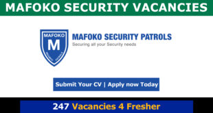 Mafoko Security Vacancies