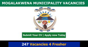 Mogalakwena Municipality Vacancies