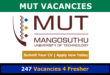 MUT Vacancies