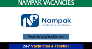 Nampak Vacancies