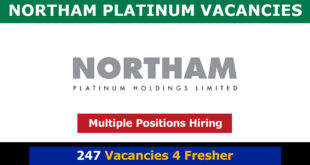 Northam Platinum Vacancies