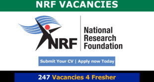 NRF Vacancies