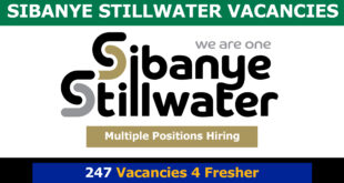 Sibanye Stillwater Vacancies