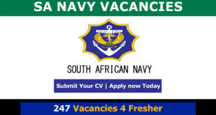 SA Navy Vacancies