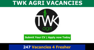TWK Agri Vacancies