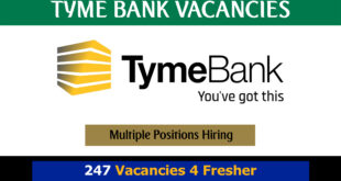 Tyme Bank Vacancies