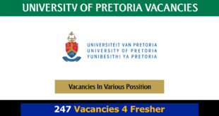 University of Pretoria Vacancies