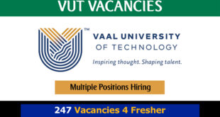 VUT Vacancies