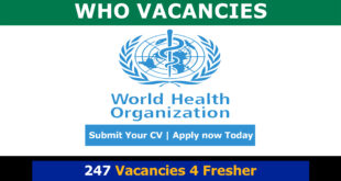 Who Vacancies