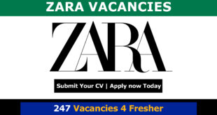 Zara Vacancies